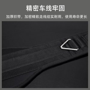 Cinturón de peso ajustable de nailon con cadena para entrenamiento de fuerza y fitness, equipo de ejercicio para adultos - Product Image 4