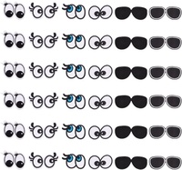 Patchs personnalisés thermocollants pour broderie/tissés/à sequins/en chenille, petits patchs mignons en forme de chapeau de cowboy western pour casquettes de camionneur