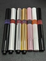 Vente en gros de gloss à lèvres repulpant en 6 couleurs différentes, tubes différents, hydratant, huile repulpante pour les lèvres, logo personnalisé