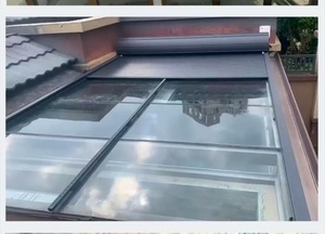 Puerta de Garaje Enrollable Manual de Fácil Apertura y Cierre, de Acero Galvanizado de Una Sola Capa - Product Image 4