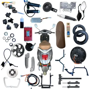 Kit de cyclomoteur électrique pièces de motos fournisseurs de pièces et d'accessoires de moteur de Chine