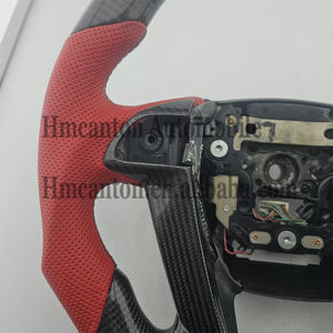 Volante Deportivo de Fibra de Carbono y Cuero Perforado para Honda Accord 8ª Generación, Venta al Por Mayor - Product Image 3