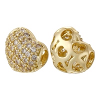 Jinyuan 18k Gold Plated Mini Bubble Letter Initial Charms Fashionable Diamond Pave with Zircon Made From Brass