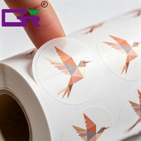 Étiquettes personnalisées de luxe en rouleau, bordeaux, découpées à la forme, imperméables, durables, résistantes à l'huile, autocollants en vinyle avec logo, promotion pour petites entreprises, emballage