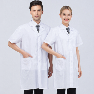 <span class=keywords><strong>Camice</strong></span> bianco a maniche lunghe per studenti, laboratori, odontoiatria, negozi, test, officine, abbigliamento da lavoro, personalizzazione, abbigliamento per formazione - Product Image 5