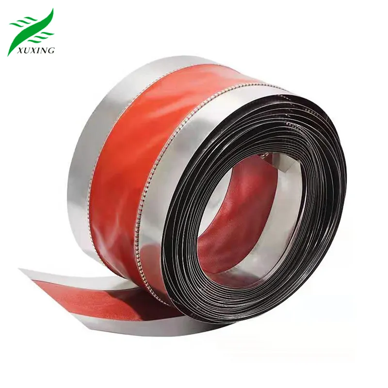 Hvac Ventilation Joint Accessories Anti-Fire Glass Fiber Silica Gel Cloth Flexible Duct Connector