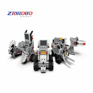 ZMROBO الجذعية رمز بناء روبوت كتلة لعبة تعليمية للأطفال التعلم للمتعة الأصلي تصميم مصنع الذكية روبوت مجموعات - Product Image 2