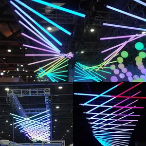 Kinetic 3D Đèn chùm pixel ống đèn LED cho Nhà thờ Bar đám cưới KTV hộp đêm DJ Disco đèn
