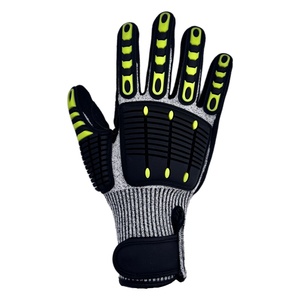 قفازات عمل فاخرة مقاومة للتآكل من النتريل بسمك 13 جيج، قفازات مطلية بمادة TPR مقاومة للصدمات، قفازات عمل آمنة - Product Image 1