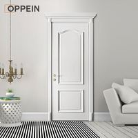OPPEIN Alibaba Porte Moderne Synchrone Marché Teck Bois Porte Principale Conceptions Bois Chine Solide Étanche Conception Graphique Personnalisée
