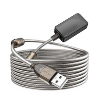 Hochgeschwindigkeits 5m 10m 15m 20m 25m 30m USB 2.0 Repeater Aktives Verlängerungskabel mit Signalverstärker-Chipsatz