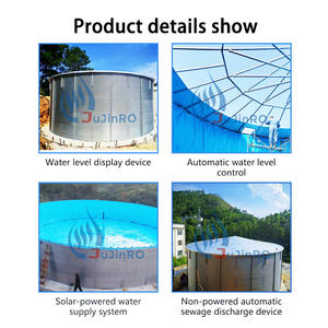 Réservoirs d'eau ondulés personnalisés Réservoirs <span class=keywords><strong>de</strong></span> stockage d'eau d'irrigation agricole avec prix d'usine Sdm rond en acier galvanisé à chaud - Product Image 3