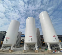 Réservoir de stockage industriel Donyue de 15 000 litres pour oxygène liquide / azote / argon / CO2 - Prix promotionnel
