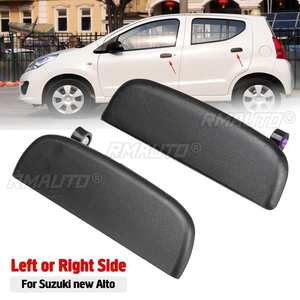 Car Front Rear Outer Exterior Door Open Handle Outside Door <b>Knob</b> Left Right <b>Black</b> for Suzuki New Alto - Product Image 1
