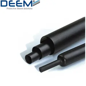 Tube thermorétractable à paroi moyenne en <span class=keywords><strong>PE</strong></span> avec colle pour <span class=keywords><strong>réparation</strong></span> et protection de câbles, fourni par l'usine DEEM - Product Image 4