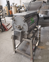 Eenfasige fruitpulpermachine voor de verwerking van tomaten- en bessenpuree, 500 kg per uur, voor commerciële voedingsfabrieken