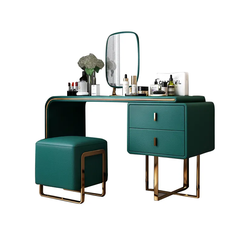 Avrupa Modern yatak odası dresser zarif soyunma masa İskandinav ev beyaz masa İtalyan moda Vanity makyaj masası