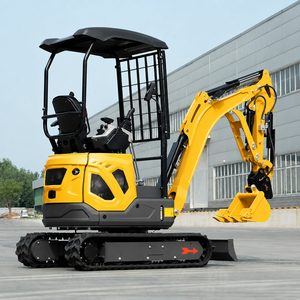 Mini-excavatrice de 1,8 tonne avec filet de protection pour chenilles, homologuée CE EPA, pour travaux agricoles et de construction - Product Image 1