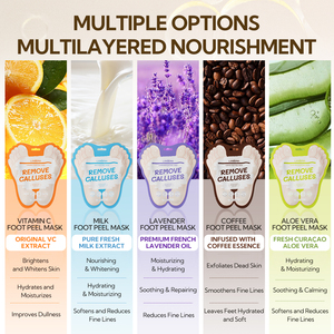 Lanbena มาส์กเท้าให้ความชุ่มชื้นสำหรับกำจัดผิวที่ตายแล้ว - Product Image 2