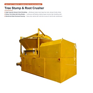 Machine à broyer les racines robuste pour le traitement des gros souches d'arbres et des déchets de bois - Product Image 1