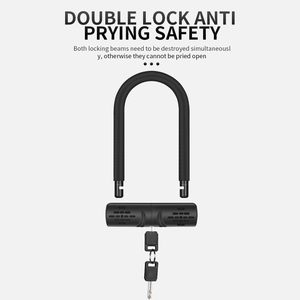 <span class=keywords><strong>Antivol</strong></span> robuste en <span class=keywords><strong>U</strong></span> pour vélo, moto, trottinette électrique avec <span class=keywords><strong>support</strong></span> - Product Image 4