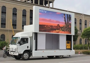 Mobile Truck Advertising Vehicle Mounted LED Screen P4 P5 P6 Trailer LED Display Screen LED Ad Truck <strong>Billboard</strong> - Product Image 5
