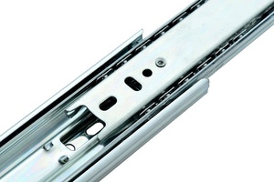 Chất Lượng Cao Thép Không Gỉ 3 Lần Bóng Mang 12 <span class=keywords><strong>Inch</strong></span> Tủ Bếp Đường Sắt Ngăn Kéo Trượt Kính Thiên Văn Kênh Ngăn Kéo Trượt - Product Image 2