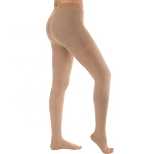 Nén pantyhose cho phụ nữ <span class=keywords><strong>30</strong></span>-<span class=keywords><strong>40</strong></span> <span class=keywords><strong>mmHg</strong></span> Opaque đóng Toe hỗ trợ Gradient nén thả cho sưng giãn tĩnh mạch - Product Image 1