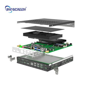 INGSCREEN Mini <span class=keywords><strong>PC</strong></span> tout-en-un industriel de petite taille avec écran tactile 4K, processeur Intel i3/i5/i7 (3e-11e génération), DDR, SSD et Wi-Fi - Product Image 2