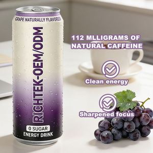 Bebidas Carbonatadas con Sabores Nuevos, Precio de Mayoreo en China, Bebida Sin Azúcar, Soda de Uva, Bebidas Carbonatadas - Product Image 5