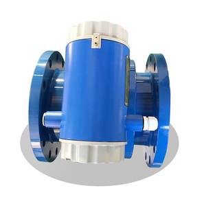 Voedselveilige sanitaire roestvrijstalen elektromagnetische flowmeter met hoge nauwkeurigheid (+/-0,5%), eenvoudig te installeren, voor vloeistoffen, model J-MAG - Product Image 4