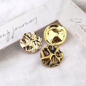 מתכת סדיר יד כפתורים תפורים Chambray מעיל Jumper חולצה כפתור בציר בצורת כפתור - Product Image 2