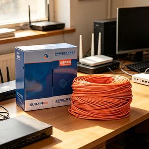 <span class=keywords><strong>Cable</strong></span> Ethernet Cat6 UTP <span class=keywords><strong>de</strong></span> Alta Velocidad, Cobre Libre <span class=keywords><strong>de</strong></span> Oxígeno, Revestimiento <span class=keywords><strong>de</strong></span> PVC/LSZH, <span class=keywords><strong>Cable</strong></span> <span class=keywords><strong>de</strong></span> <span class=keywords><strong>Internet</strong></span> Gigabit, 1000 Pies, 23AWG - Product Image 5