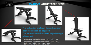 <span class=keywords><strong>Banc</strong></span> de <span class=keywords><strong>musculation</strong></span> réglable avec extension et flexion des jambes, accessoire pour flexion des bras, <span class=keywords><strong>banc</strong></span> FID réglable, équipement commercial en acier - Product Image 5