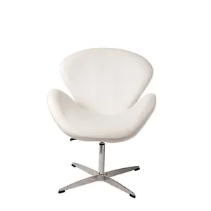 Мебель для гостиной в скандинавском стиле, роторный Одноместный стул, кремовый ветер, лебединый стул, офисный Одноместный стул