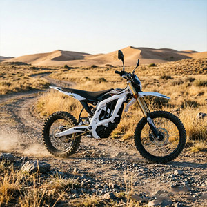Motocicleta Eléctrica Todoterreno Light 2 Pro Luxe 2026 Blanca Zerogo L1E con Certificación 3C, L3e, 24kW, 410N.m Torque, Batería de 78.54V/45Ah, 90km/h Máx. - Product Image 1