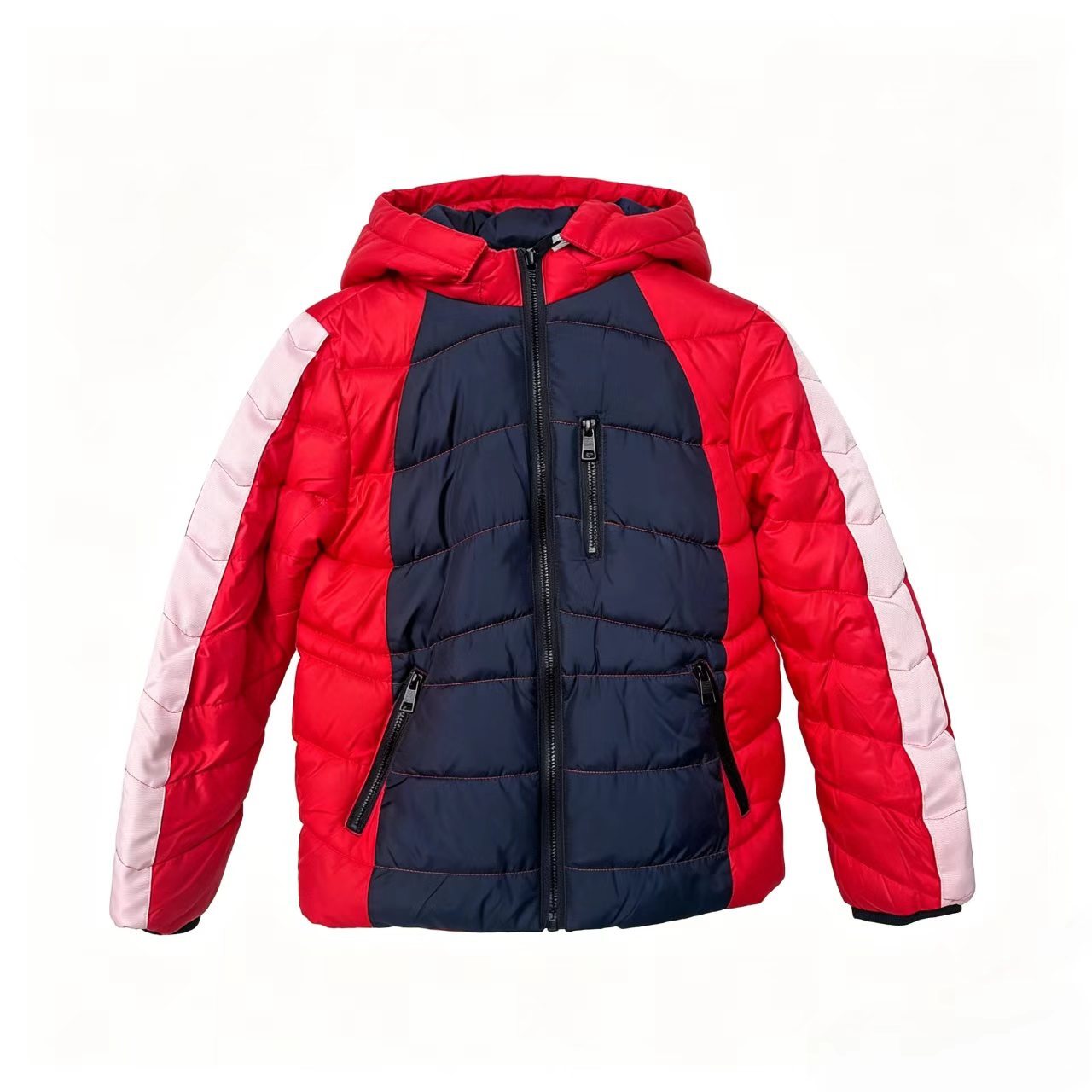 Bloc de couleurs rouge et marine