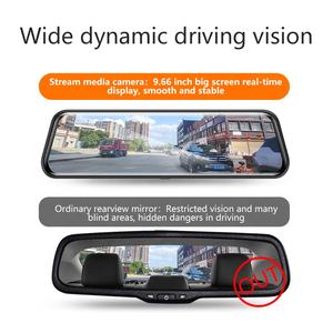 1080P Full HD Vista trasera Lente dual Dashcam Retrovisor DVR Cámara de espejo de coche DVR Dash Cam Vehículo Grabadora de video - Product Image 4
