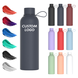 Skinny 40oz Sublimation Matte Black Beer <b>Cup</b> 18/8 Stainless Steel Water Bottle with Lid - Product Image 5