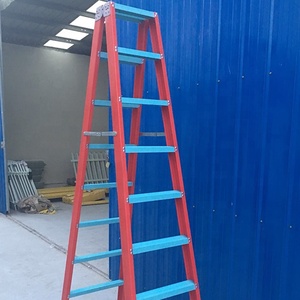 Foldable Insulated FRP Fiberglass Step <b>Ladder</b> - Product Image 5