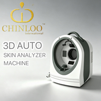 Chinloo Espejo Mágico Digital Inteligente, Analizador de Piel 3D, Máquina Analizadora de Piel Facial
