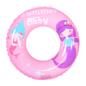 Bán Buôn Nàng Tiên Cá Cá Mập Donut Hồ Bơi Bơm Hơi Floatie Cho Trẻ Em PVC Hồ Bơi Floater Đồ Chơi Trong Kho Ống Bơm Hơi Bơi Vòng - Product Image 4