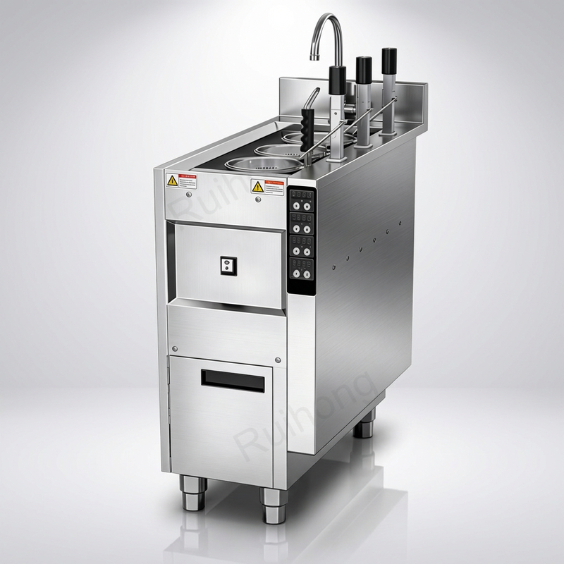 Commercial Electric Heating Noodle Cooker Vertical