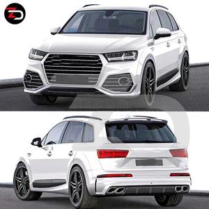 2016ถึง2019 A Bt Body Kit พร้อมกันชนหน้าหลัง Lip Side Skirt Arch สำหรับ <span class=keywords><strong>Audi</strong></span> Q7 <span class=keywords><strong>Sline</strong></span> Sport Version - Product Image 3