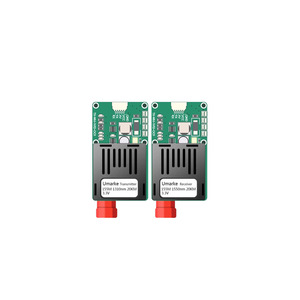 Transceptor óptico TTL de fibra óptica de vídeo de 1 vía y 2 vías dedicado <span class=keywords><strong>SC</strong></span> <span class=keywords><strong>IP</strong></span> para UAV SBUS Sky Ground End medios integrados WiFi FTTH - Product Image 1