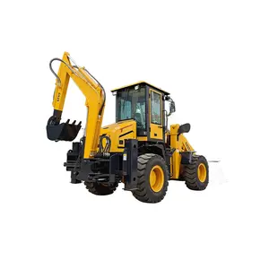 2ton 3ton 4ton New backhoe Trung Quốc loader Mini Máy kéo với kết thúc trước loader và backhoe để bán