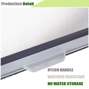 Bán buôn nhôm có thể thu vào Fly Màn hình cửa sổ chống muỗi côn trùng lỗi sợi thủy tinh màn hình trượt con lăn màn hình Cửa sổ lưới - Product Image 5