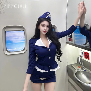 Lingerie Sexy-Pyjama Pure Desire Ensemble de shorts 2 pièces comprenant un uniforme de policière <span class=keywords><strong>Cos</strong></span> Costume de secrétaire d'instructeur pour l'été - Product Image 5