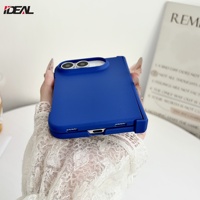 Funda Plegable para Teléfono de PC Pintada con Spray de Alta Calidad de Fábrica IDEAL, Resistente a Impactos, de Color Sólido, para iPhone 18 Fold, con Logotipo Personalizable