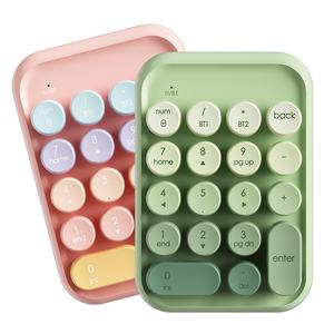 BOW High-Value Wireless for Bluetooth <strong>Numeric</strong> <strong>Keypad</strong> Mouse for Laptop Cross-Border Exclusive for Girls - Product Image 1